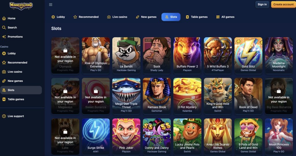 Winner Island Casino – Best Overall Credit Card Casino